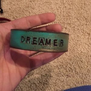 Brand new Dreamer leather bracelet